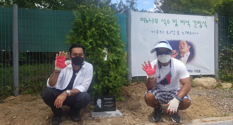 20210717 모란공원 미누나무 식수