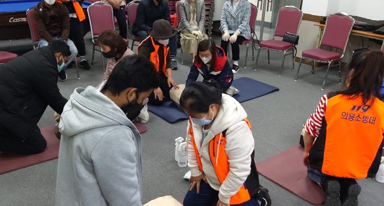 20211113 샬롬희망봉사단 오남소방서 CPR교육